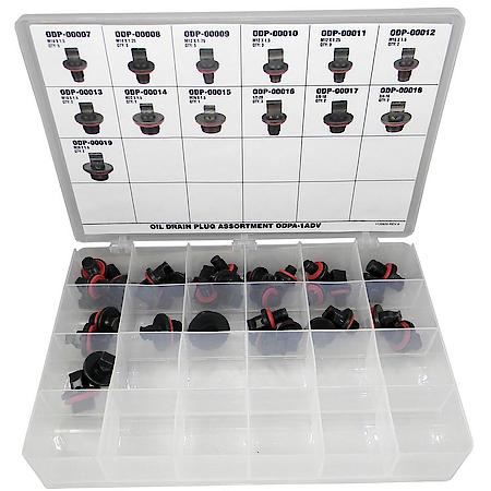 Oil Drain Plug Assortment, 24 SKU
