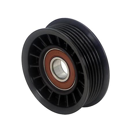 Idler/Tensioner Pulley: Direct Fit, Thermoplastic, 76mm Diameter