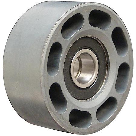 Serpentine Idler/Tensioner Pulley; Steel, 74mm Dia., 32.8mm Width, Smooth