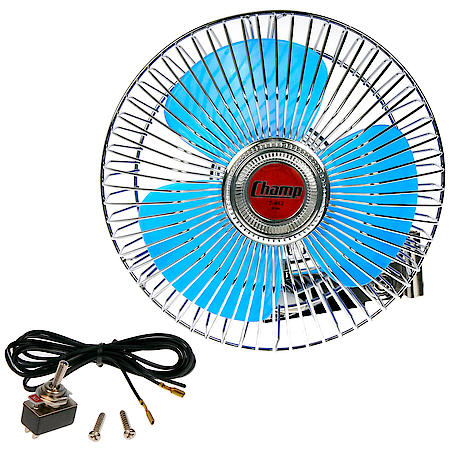 12-Volt Oscillating Fan