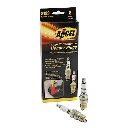 High-Performance Shorty Spark Plugs for Header Clearance