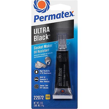 Ultra Black RTV Silicone Gasket Maker, 0.5 oz.