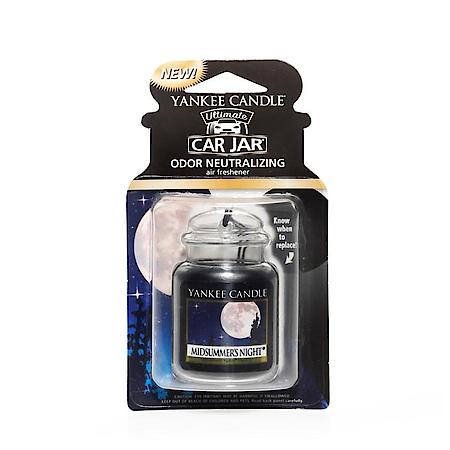 Hanging Car Jar Air Freshener: Midsummers Night Scent, 1 Pack