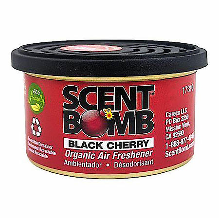 Can Air Freshener: Long Lasting Fragrance, Black Cherry Scent, 1.5 Oz
