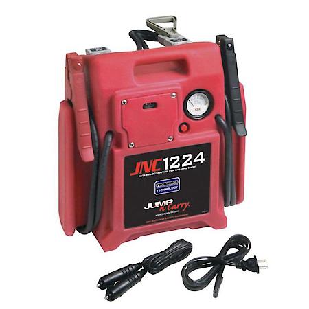 Jump-N-Carry 12/24 Volt Jump Starter - 3400 Peak Amps, 850 Cranking Amps in 12V