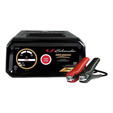 3-in-1 12V Fully Automatic 10A Battery Charger and Maintainer