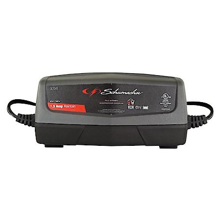 6V/12V Fully Automatic 1.5A Battery Charger and Maintainer