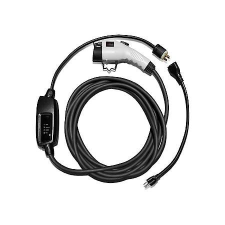 Level 2 Portable EV Charger - up to 16A, 120V/240V Outlets, 3x FasteráCharging