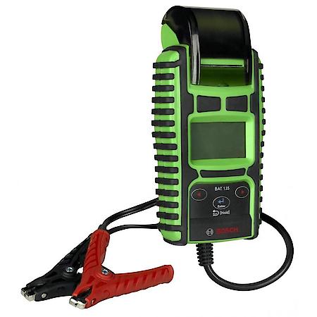 Bat 135 Battery and Charging System Tester with Integrated Printer, Detachable Clamps, Storage Case