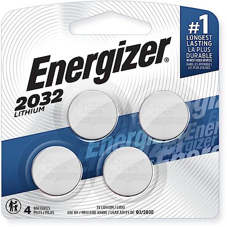 2032 Batteries (4 Pack), 3V Lithium Coin Batteries