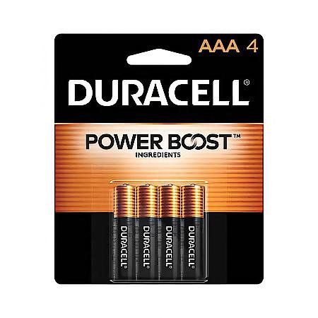 Coppertop AAA Alkaline Batteries: Triple A Batteries, 4 Pack