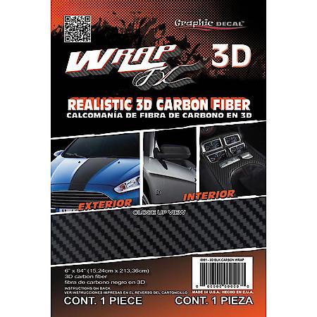 3D Carbon Fiber 84 Wrap Film