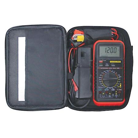 Deluxe Multimeter Kit - Automotive Meter with RPM and Temperature