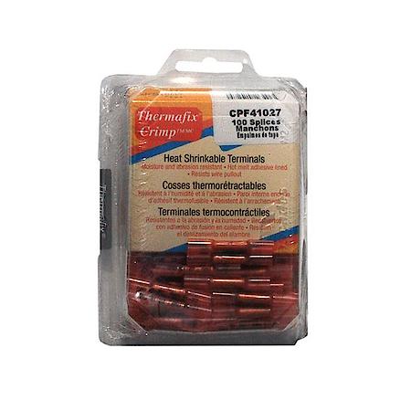 Heat Shrinkable Splices - 18-22 Gauge, Red - Material Nylon