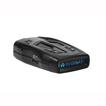 Laser-Radar Detector with Text Display, Green Periscopes and Voice
