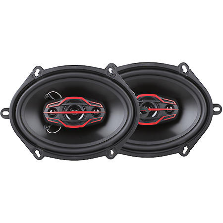 6" x 8" 4-Way Car Speakers: High Quality Audio, Fits 6" x 8" Openings, 160 Watts