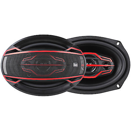 6" x 9" 4-Way Car Speakers: High Quality Audio, Fits 6" x 9" Openings, 200 Watts