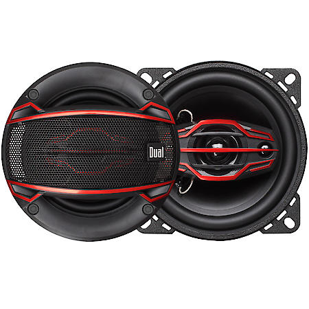 4" 4-Way Car Speakers: High Quality Audio, Fits 4" Openings, 80 Watts