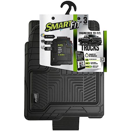 3pc Trk Blk Flor Mat