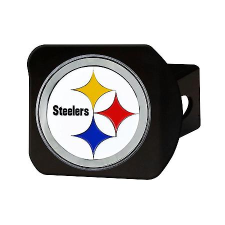 NFL - Pittsburgh Steelers Class III Black Hitch Cover with 3D Color Emblem