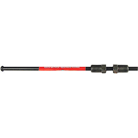PVF Coated Steel Brake Line: 20" Long, 3/16" Diameter, Universal Fit, 1 Piece
