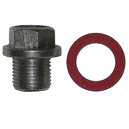 Standard Engine Oil Drain Plug: 9/16-18 Thrd, 0.75 " Head, 1 Pack (sold by each)
