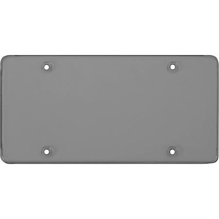 Smoke License Plate Shield - UV Resistant & Unbreakable