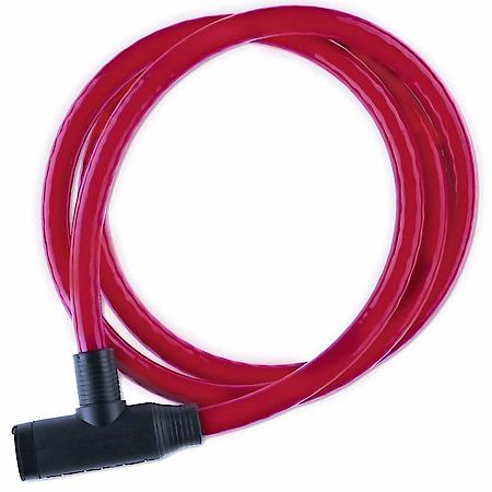 Cable Padlock: Anti Theft Device, 6' x 5/8", Keyed