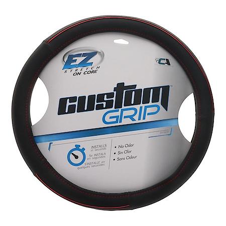 Steering Wheel Cover- Red Accent