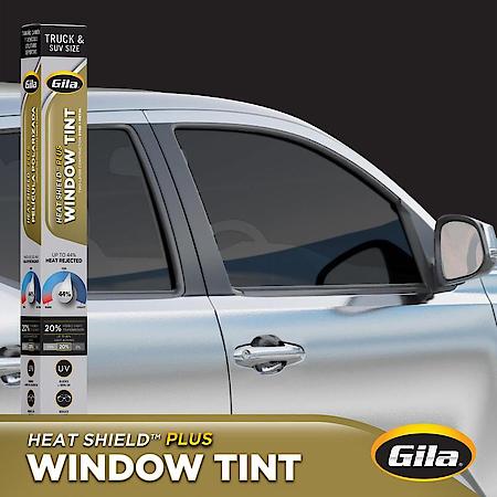 HEAT SHIELD PLUS Truck & SUV 20% VLT Automotive DIY Window Tint Extra Heat Control, 30 Inch x 120 Inch