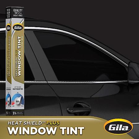 Heat Shield Plus 5% VLT Automotive Window Tint DIY Extra Heat Control Glare Control, 24 Inch x 78 Inch
