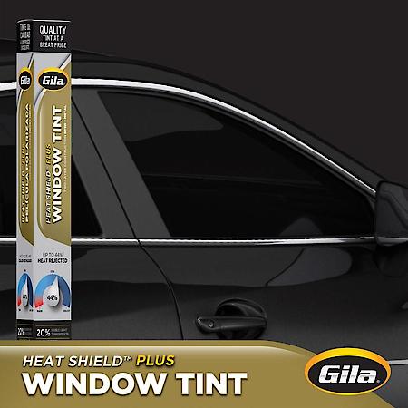 Heat Shield Plus 20% VLT Automotive Window Tint DIY Extra Heat Control Glare Control, 24 Inch x 78 Inch