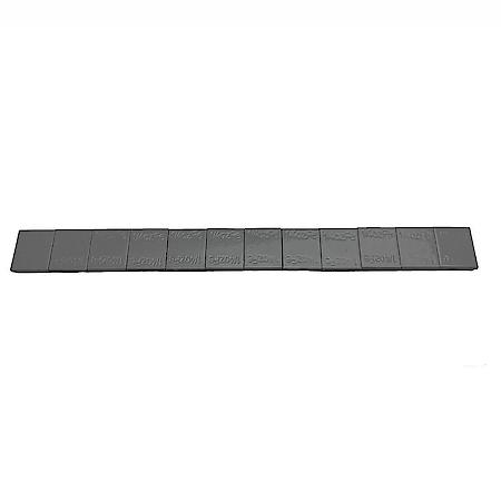 FDP Premium Steel Adhesive Wheel Weights: 0.25 oz, 3oz Strips, 48 Pack - Coated