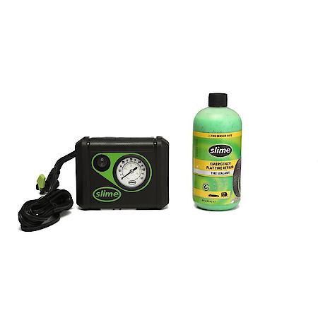 Smart Spair Flat Tire Repair Kit: 8 Min Inflation Time, 0-60 PSI, Tire Sealant