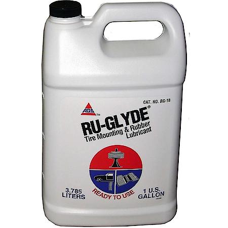 Ru-Glyde Tire Mounting and Rubber Lubricant, Bottle, 1 Gallon