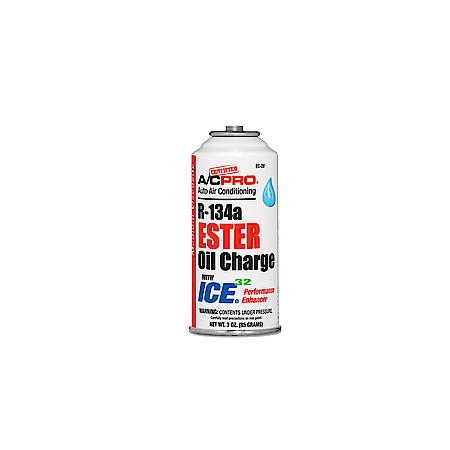 R-134a Ester Oil Charge AC Oil Lubricant: With ICE 32 For Improved Cooling, 3 oz