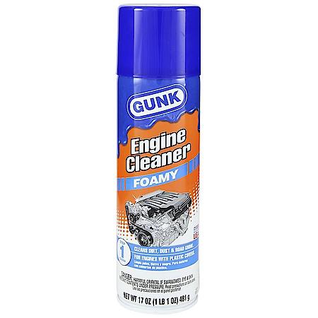 Engine Degreaser Foam for Plastic Covered Engines - 17 oz