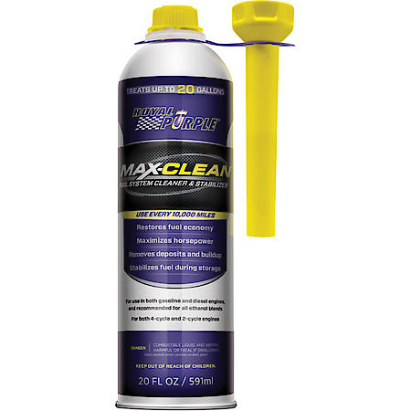 Max-Clean Fuel System Cleaner And Stabilizer: Restores Fuel Economy, Maximizes Horsepower, 20 oz
