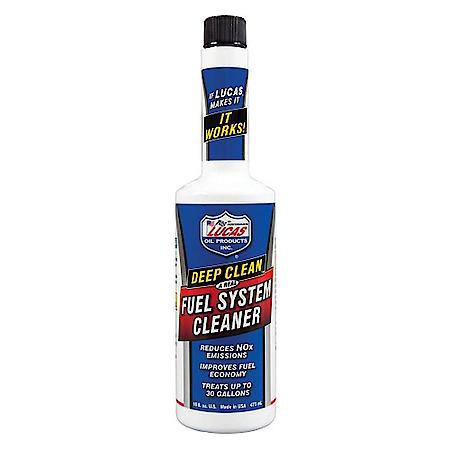 Deep Clean Fuel System Cleaner: Gas, Increases Miles Per Gallon, Cleans Engine, 16 oz.