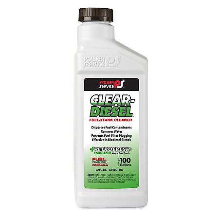 Clear-Diesel Fuel & Tank Cleaner - prevents filter plugging