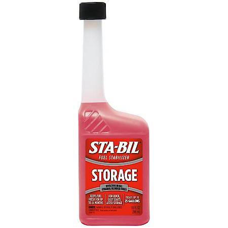 Storage Fuel Stabilizer Fuel Treatment: Keeps Fuel Fresh For Up To 12 Months During Storage, 10 oz.