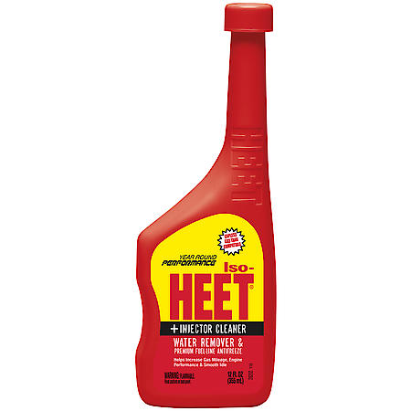 Premium Fuel-Line Antifreeze Water Remover & Injector Cleaner Fuel Treatment: Year-Round Use, 12 oz