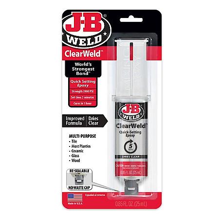 Clear Epoxy Syringe: Strong, Fast-Setting Bond for Multi-Surface Repairs