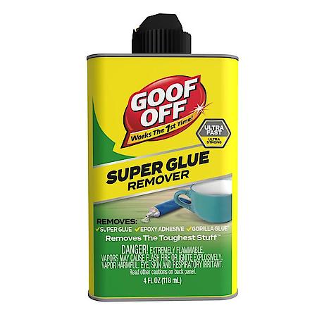 Super Glue Remover - 4.5 Oz Can-Removes The Toughest Cured Adhesives And Dried Glues