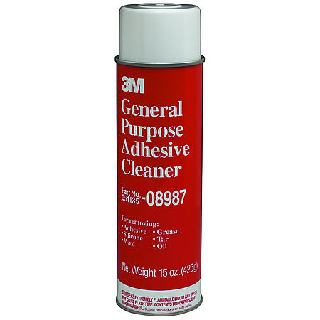 General Purpose Adhesive Cleaner, 08987, 15 oz Net Wt