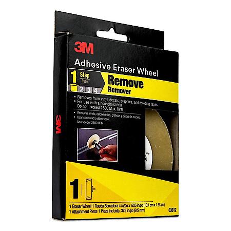 Adhesive Eraser Wheel for Fast, Safe Paint Removal