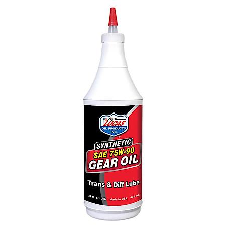 Lucas Synthetic SAE 75W-90 Trans and Diff Lube - 1 Quart