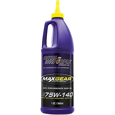 MaxGear SAE 75W140 High Performance Gear Oil w/Friction Modifier Additive, 1 QT