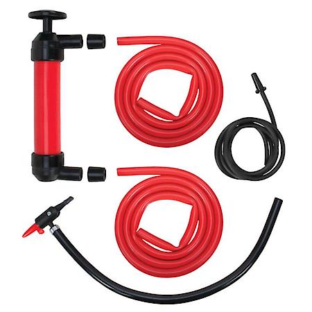 Multi-Purpose Gasoline and Liquid Transfer Pump with Air Inflation Capability