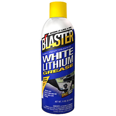High Performance White Lithium Grease, 11 oz.